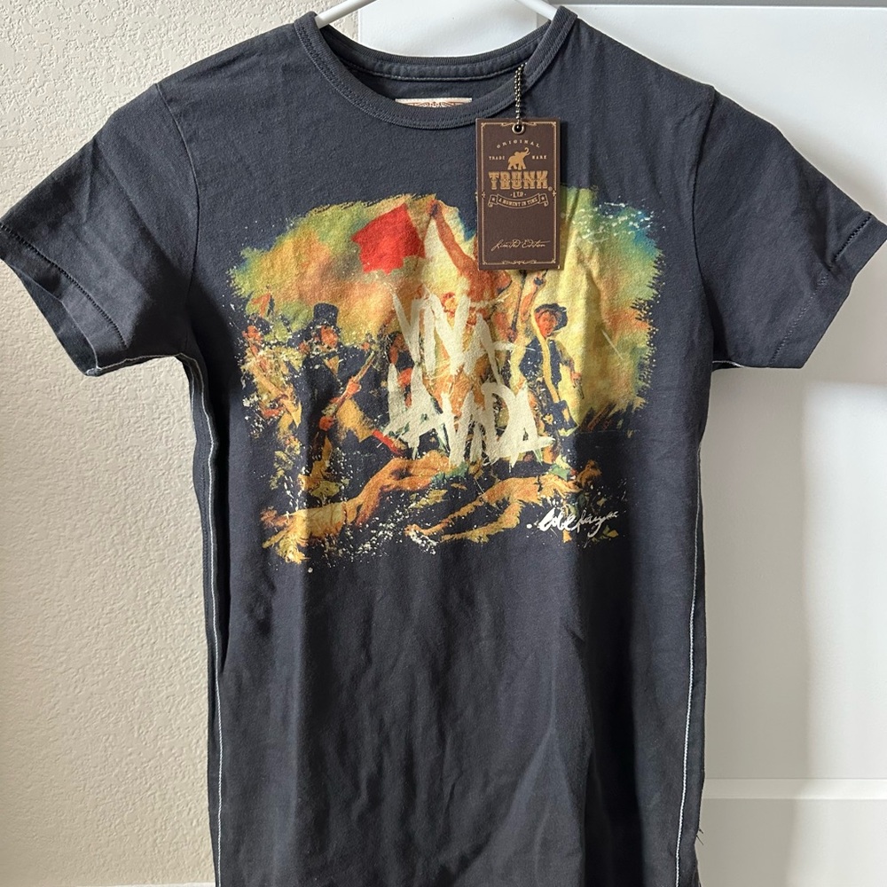 NEW *RARE* Coldplay Viva La Vida Graphic Tee – Trunk LTD (2009, Limited Edition)